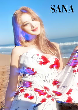 Sana Kpop Idol Photo