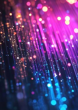 Abstract Neon Lights