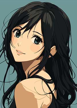 Anime Girl Portrait