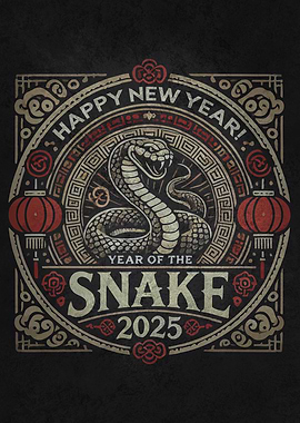 Year of the Snake 2025 - Chinese New Year