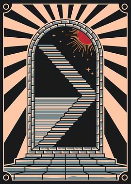 Arched Doorway Illustration