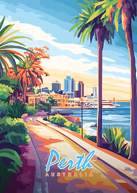 Perth, Australia Cityscape