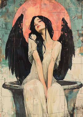 Angel Black Wings