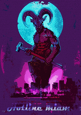 Hotline Miami Ram Head
