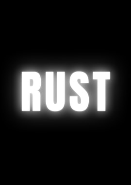 Rust Text Art