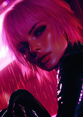 Assassin Woman Portrait