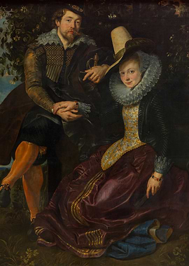 Couple Portrait in Landscape