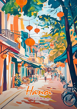 Hanoi Street Scene