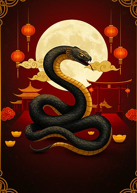 Chinese New Year Snake
