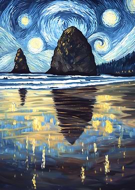 Landscapes and symbols of beauty across the United Nature Painting