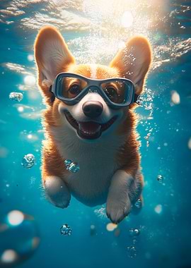 Corgi Underwater Adventure