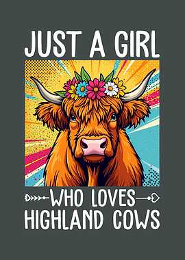 Highland Cow Girl