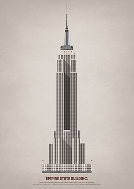 Empire State Building Illustration