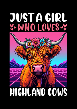 Highland Cow Girl