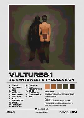 VULTURES 1 Album Cover