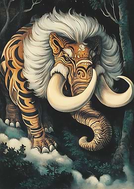 Mythical Japanese Baku