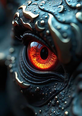 Dragon Eye Close-up