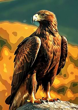 Golden Eagle Portrait
