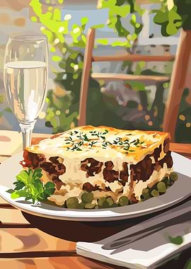 Shepherd's Pie with Wine