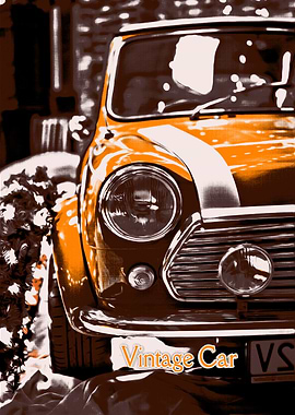 Vintage Mini Cooper