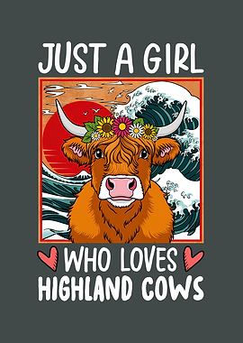 Highland Cow Girl