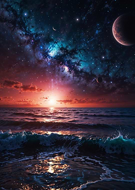 Cosmic Ocean Symphony
