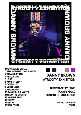 Danny Brown Atrocity Exhibition
