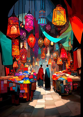 Colorful Market Street