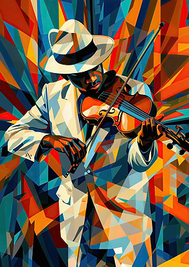 Dynamic Violin Player