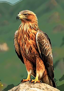 Golden Eagle Illustration