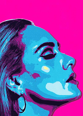 adele pop art