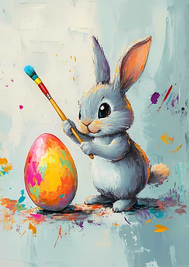 Easter Bunny Painter