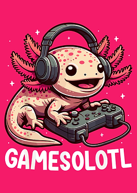 Axolotyl Gamer