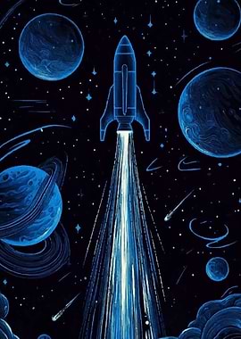Rocket Launch Space