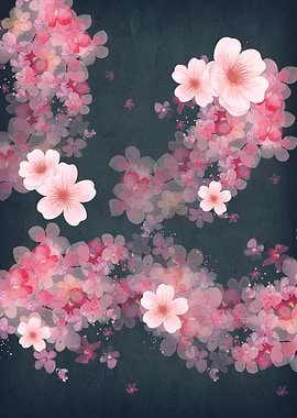 Cherry Blossom Stream V