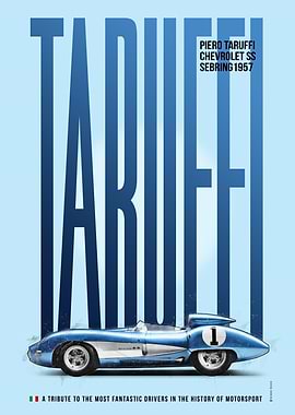 Piero Taruffi Chevrolet SS Sebring 1957