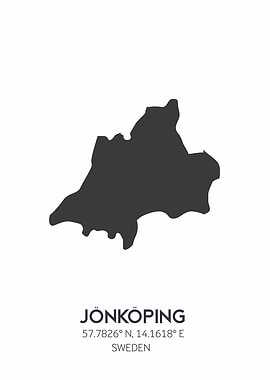Jönköping Map