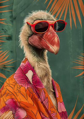 Bird in Sunglasses