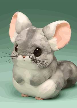 Cute Chinchilla Plush Toy