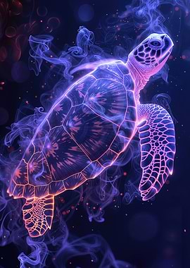 Magical Turtle Art