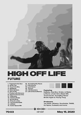 Future - High Off Life Album Cover