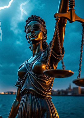 Lady Justice Statue