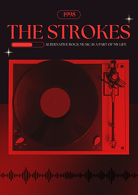 The Strokes Vinyl Record