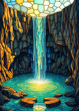 Celestial Waterfall Sanctuary