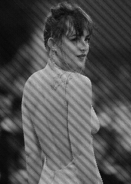 Woman in White Dress