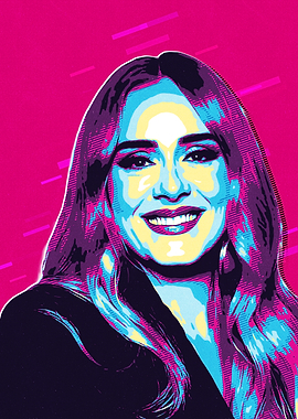 Adele Pop Art Portrait