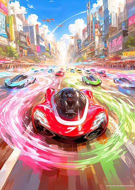 Futuristic City Race