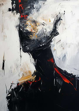 Abstract Figure Painting