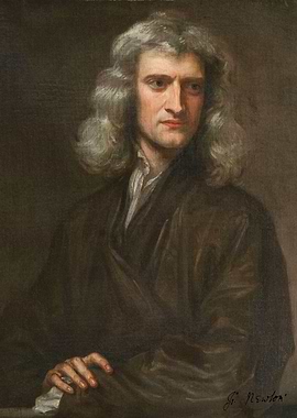 Portrait of Isaac Newton