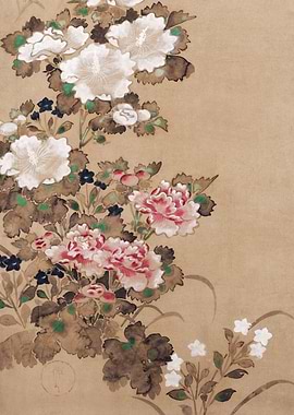 Japanese Floral Painting